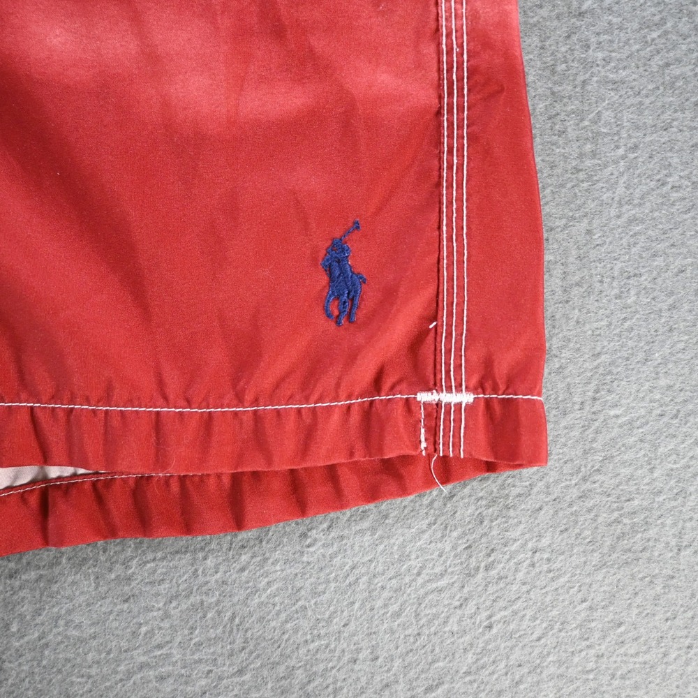 Polo Ralph Lauren Mens Ombre Americana Swim Trunks XXL Red White Blue USA - Picture 2 of 12
